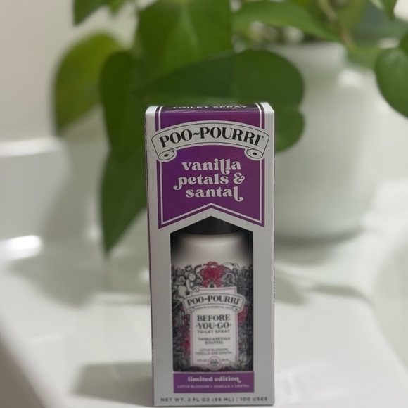 Poo-Pourri Before-You-Go Toilet Spray, Vanilla Petals & Santal, 2 Fl Oz NEW - Picture 6 of 9
